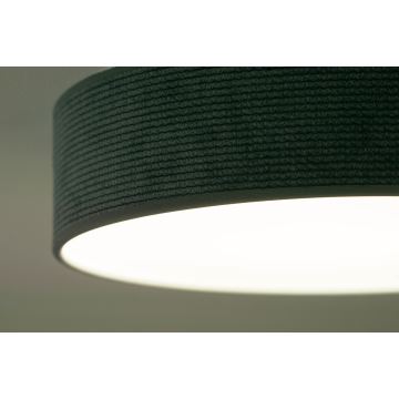 Duolla - LED-Deckenleuchte CORTINA LED/26W/230V d 30 cm türkisfarben
