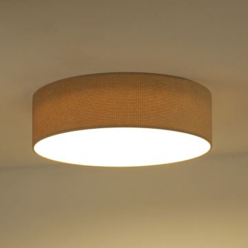 Duolla - LED-Deckenleuchte CORTINA LED/26W/230V d 45 cm beige