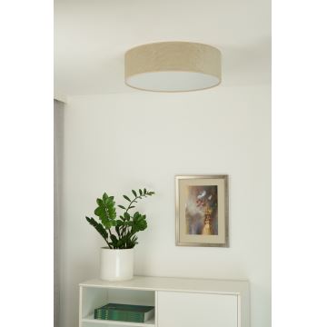 Duolla - LED-Deckenleuchte CORTINA LED/26W/230V d 45 cm beige