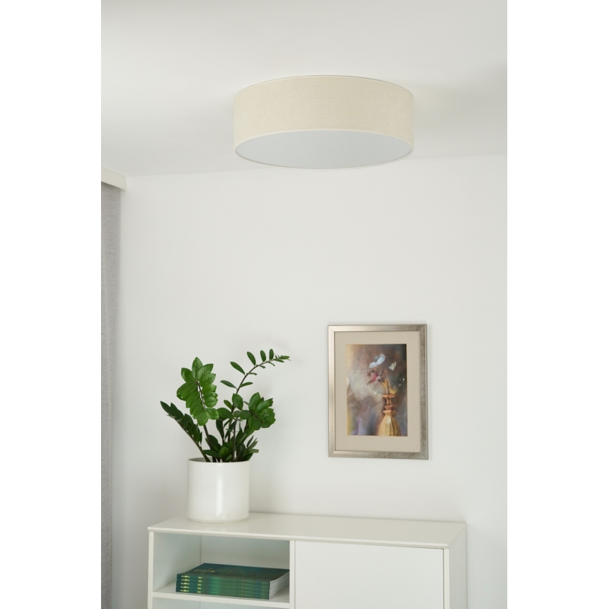 Duolla - LED-Deckenleuchte CORTINA LED/26W/230V d 45 cm cremefarben