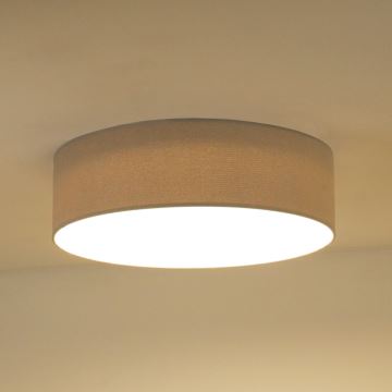 Duolla - LED-Deckenleuchte CORTINA LED/26W/230V d 45 cm grau