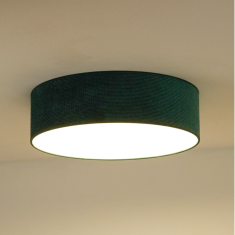 Duolla - LED-Deckenleuchte CORTINA LED/26W/230V d 45 cm grün