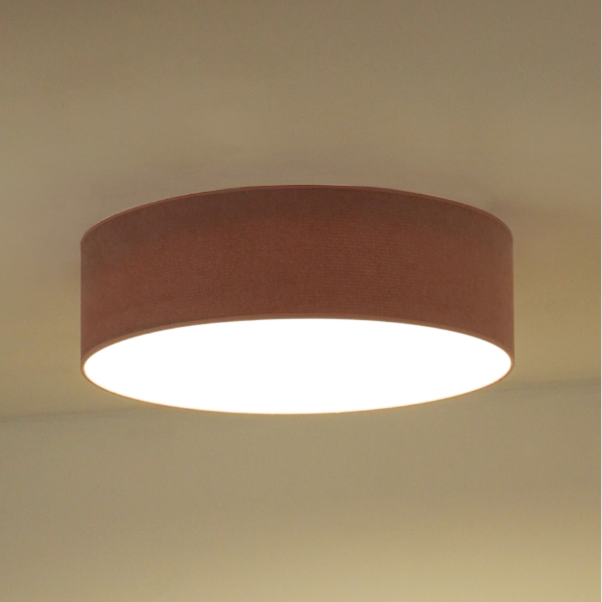 Duolla - LED-Deckenleuchte CORTINA LED/26W/230V d 45 cm rosa