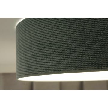 Duolla - LED-Deckenleuchte CORTINA LED/26W/230V d 45 cm türkisfarben