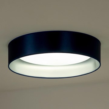 Duolla - LED-Deckenleuchte ROLLER LED/24W/230V blau/silbern