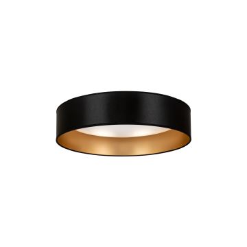 Duolla - LED-Deckenleuchte ROLLER LED/24W/230V schwarz/golden