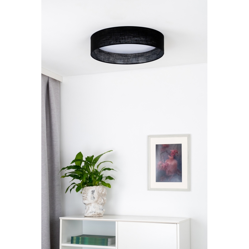 Duolla - LED-Deckenleuchte ROLLER LED/24W/230V schwarz