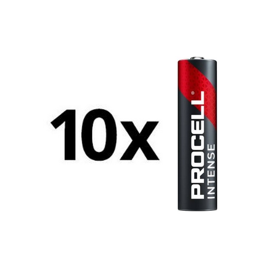 Duracell - 10 Stk. Alkalibatterie Procell Intense LR03/AAA 1,5V 1465 mAh