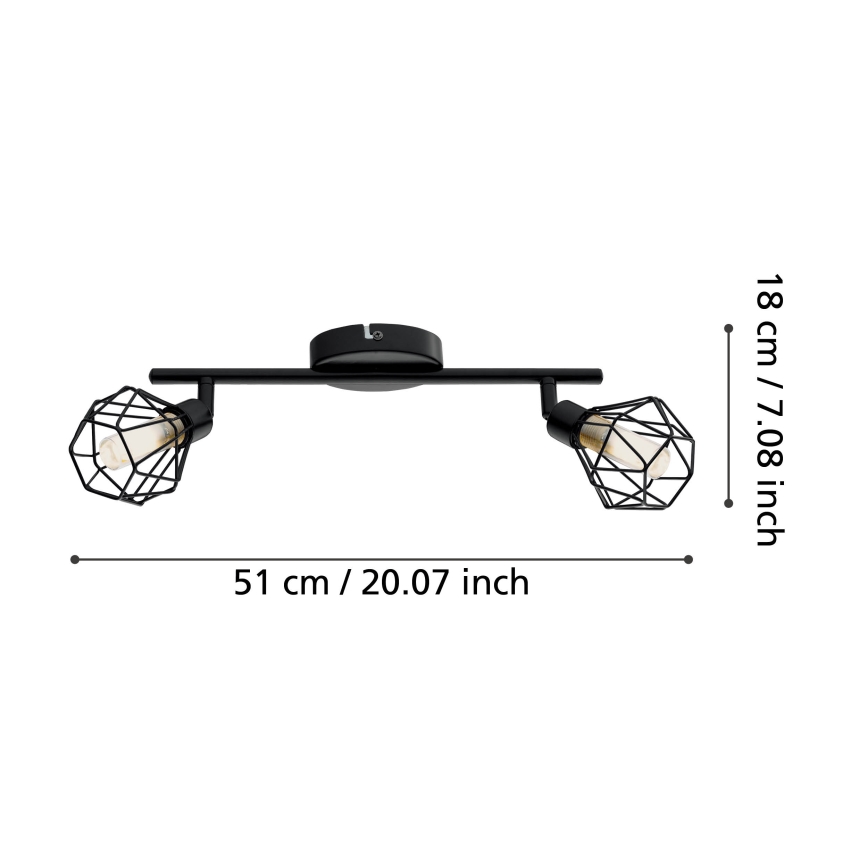 Eglo - LED Spotlight 2xG9/3W/230V