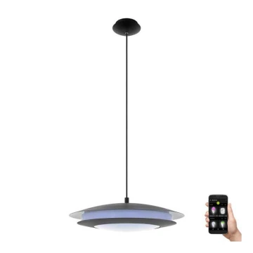 Eglo 33226 - Dimmbare LED-RGBW-Hängeleuchte an Schnur MONEVA-C LED/27W/230V