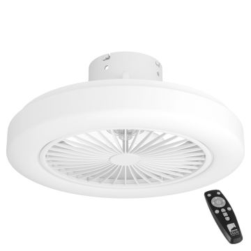 Eglo - Dimmbarer LED-Deckenventilator LED/25,5W/230V weiß 2700-6500K + Fernbedienung