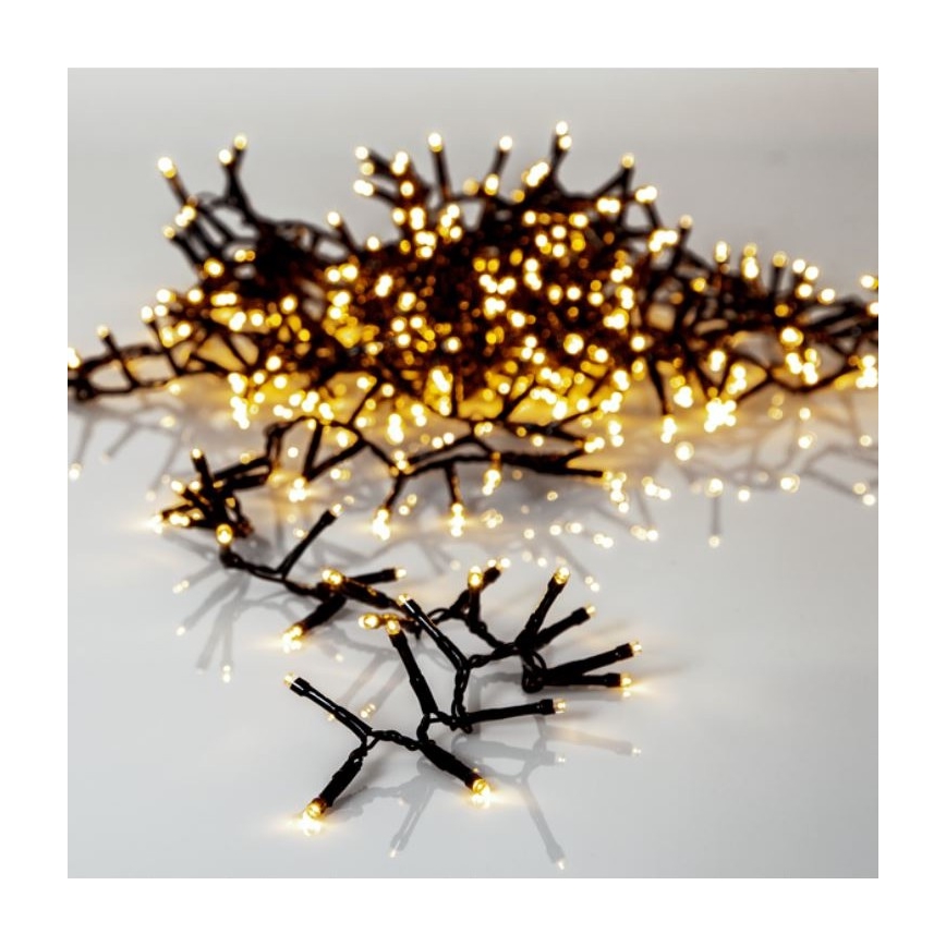 Eglo - LED-Outdoor-Weihnachtskette 800xLED 21m IP44 warmweiß