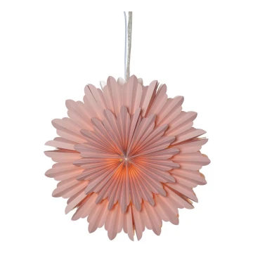 Eglo 411382 - Weihnachtsschmuck CRYSTAL rosa