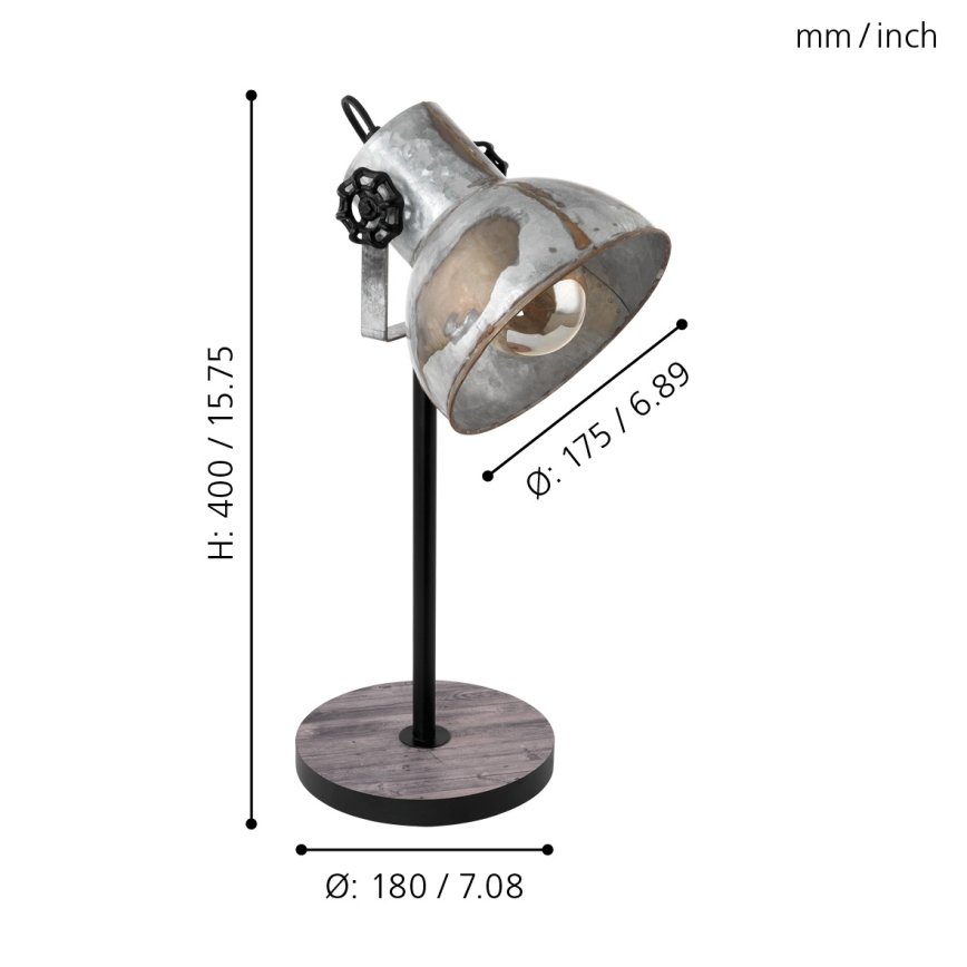 Eglo - Tischlampe 1xE27/40W/230V