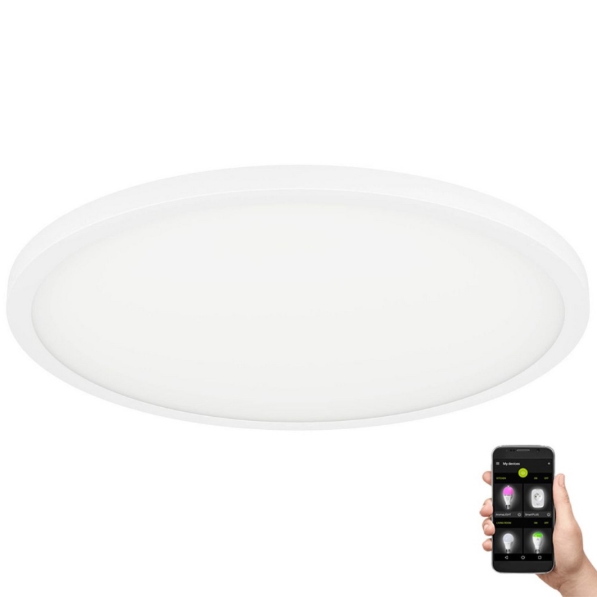 Eglo - Dimmbare LED-Deckenleuchte LED/41W/230V d 60 cm weiß