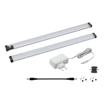 Eglo 94691 - SET 2x LED Schrankbeleuchtung mit Sensor VENDRES 2xLED/3W/230V