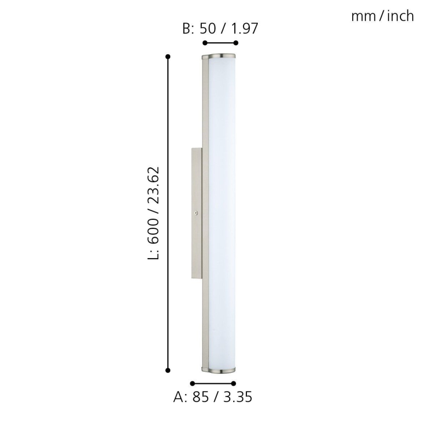 Eglo - LED Badezimmerleuchte 1xLED/16W/230V