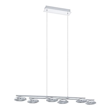 Eglo 96512 - LED Dimmbare Hängeleuchte TARUGA 1 6xLED/4,5W/230V