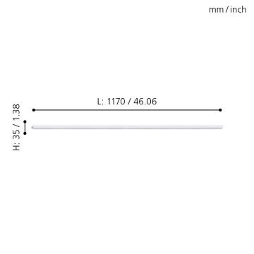 Eglo - LED Unterschrankleuchte - Küche LED/12W/230V