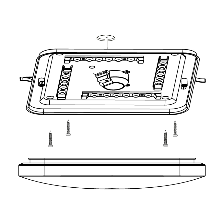 Eglo - LED Deckenleuchte LED/17,3W/230V