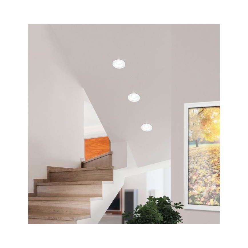 Eglo - LED-Badezimmer-Deckeneinbauleuchte LED/6W/230V IP44