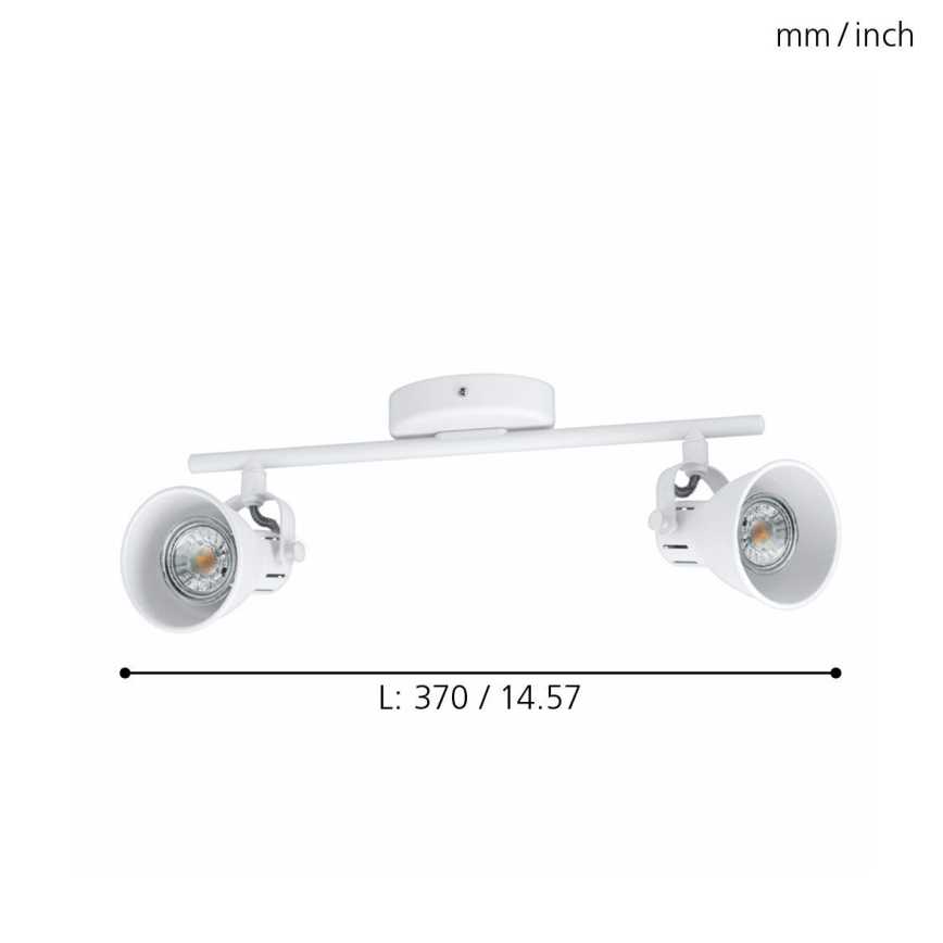 Eglo - LED Spotlight 2xGU10/3,3W/230V