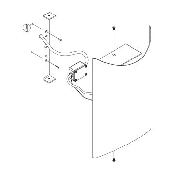 Eglo - LED Auβen-Wandbeleuchtung LED/10W/230V IP44