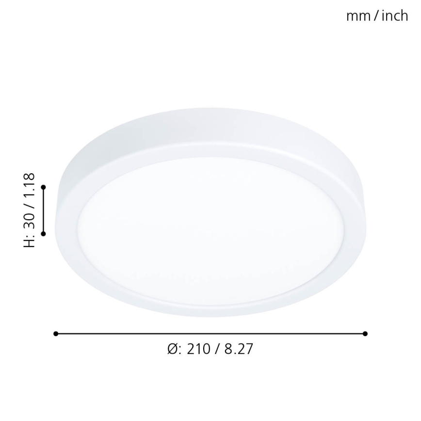 Eglo - LED Deckenleuchte LED/16,5W/230V