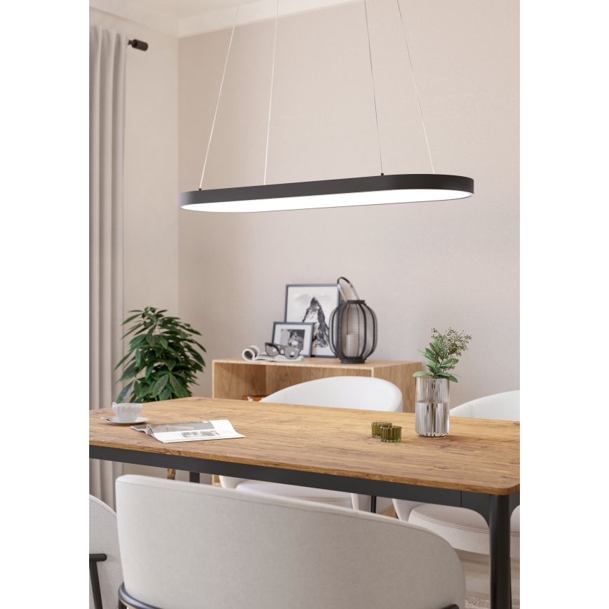 Eglo - Dimmbarer LED-Kronleuchter an Schnur ODRIALES LED/30W/230V