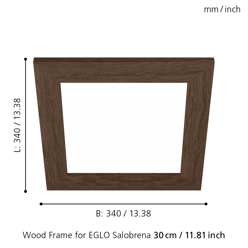 Eglo - Rahmen für Leuchte 340x340 mm