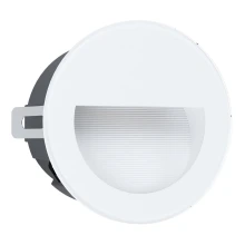 Eglo  - LED-Außeneinbauleuchte  LED/2,5W/230V IP65 weiß