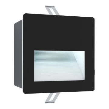 Eglo - LED-Außeneinbauleuchte LED/3,7W/230V IP65 schwarz