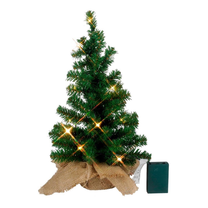 Eglo - LED Weihnachtsbaum 45 cm 10xLED/0,064W/3xAA Tannenbaum