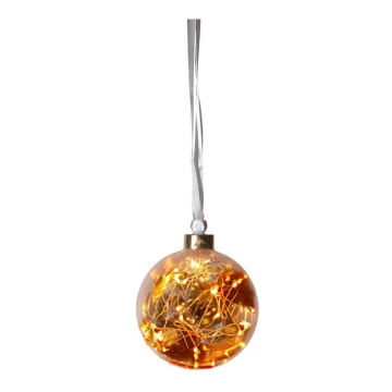 Eglo – LED-Weihnachtsschmuck 15xLED/0,064W/4,5/230V d 10 cm