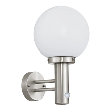 Eglo - Sensor-Lampe für Außenräume 1xE27/60W/230V