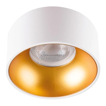Einbaulampe MINI RITI 1xGU10/25W/230V weiß/gold