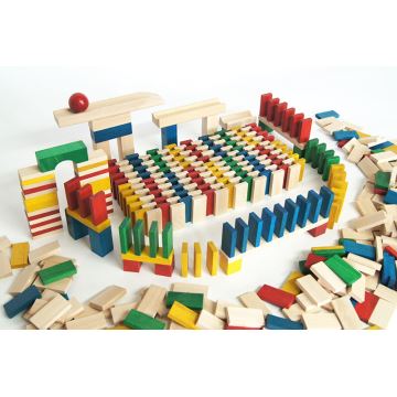 EkoToys - Dominos bunt 430 Stk.