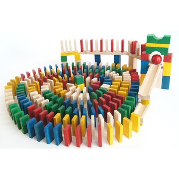 EkoToys - Dominos bunt 430 Stk.