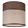 Ersatz-Lampenschirm ANDREA E27 d 16 cm braun/beige