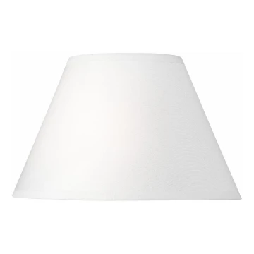 Ersatz-Lampenschirm JUTA E27 d 19 cm weiß