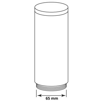 Ersatzglas OSLO weiß