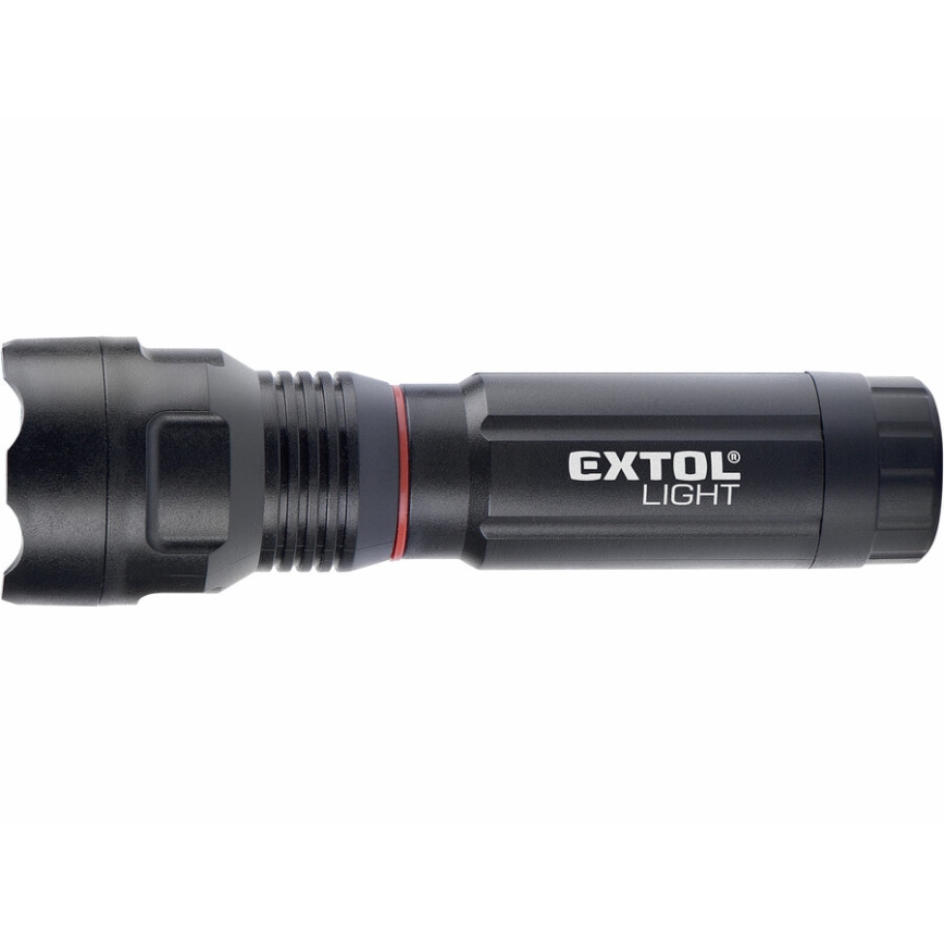 Extol - LED-Stirnlampe 2xLED/3W/4xAAA schwarz