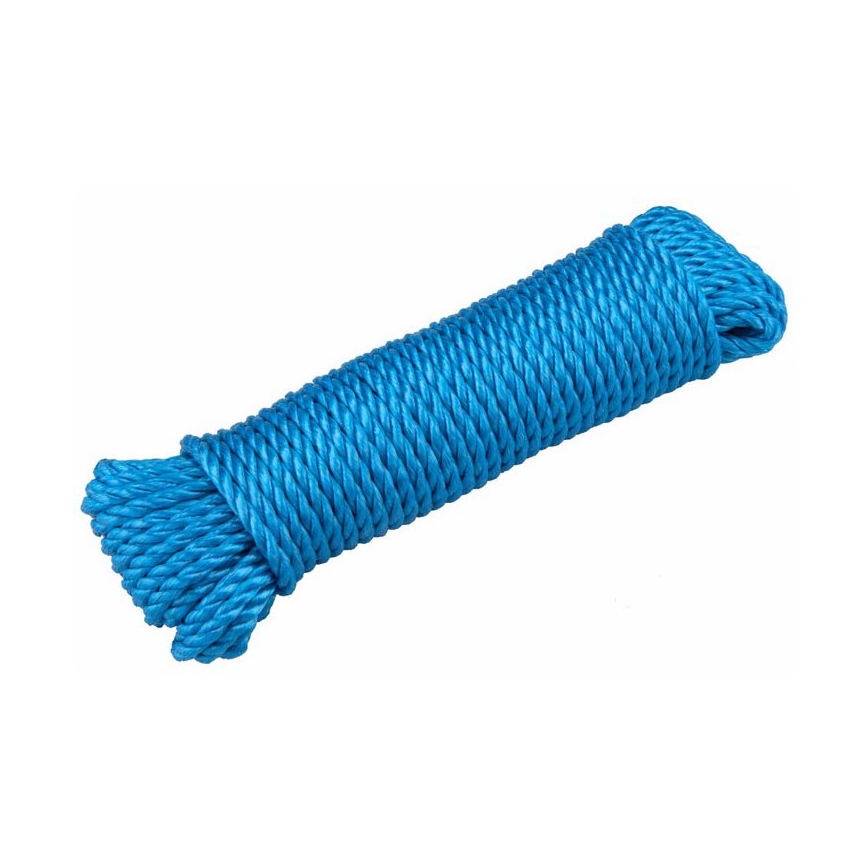 Extol Premium - Gewickeltes Nylonseil 6mm x 20m blau