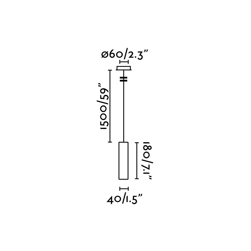 FARO 29895 - LED-Kronleuchter an Schnur ORA LED/4W/230V schwarz