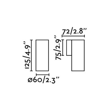 Faro 43749 - Spot STAN 1xGU10/8W/230V