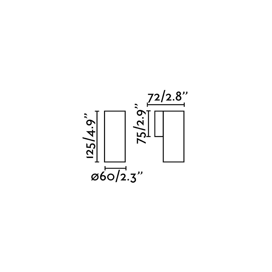 Faro 43749 - Spot STAN 1xGU10/8W/230V