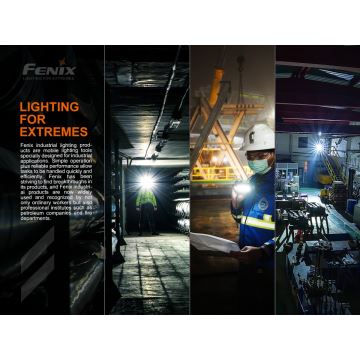 Fenix C7 - LED Dimmbar wiederaufladbare Taschenlampe 1xLED/1x21700 IP68 3000 lm 68 h