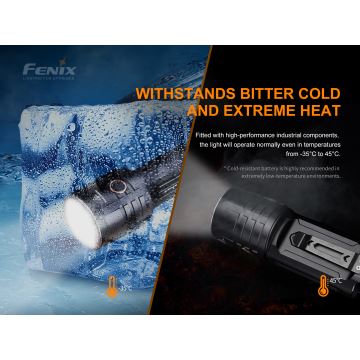 Fenix LR35R - LED Wiederaufladbare Taschenlampe 6xLED/2x21700 IP68