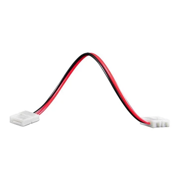 Flexibler, bifazialer, eckiger Verbinder für 2-polige LED-Streifen 8 mm