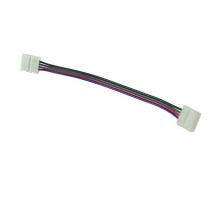 Flexibler, bifazialer Verbinder für RGB-LED-Streifen 4-polig 10 mm
